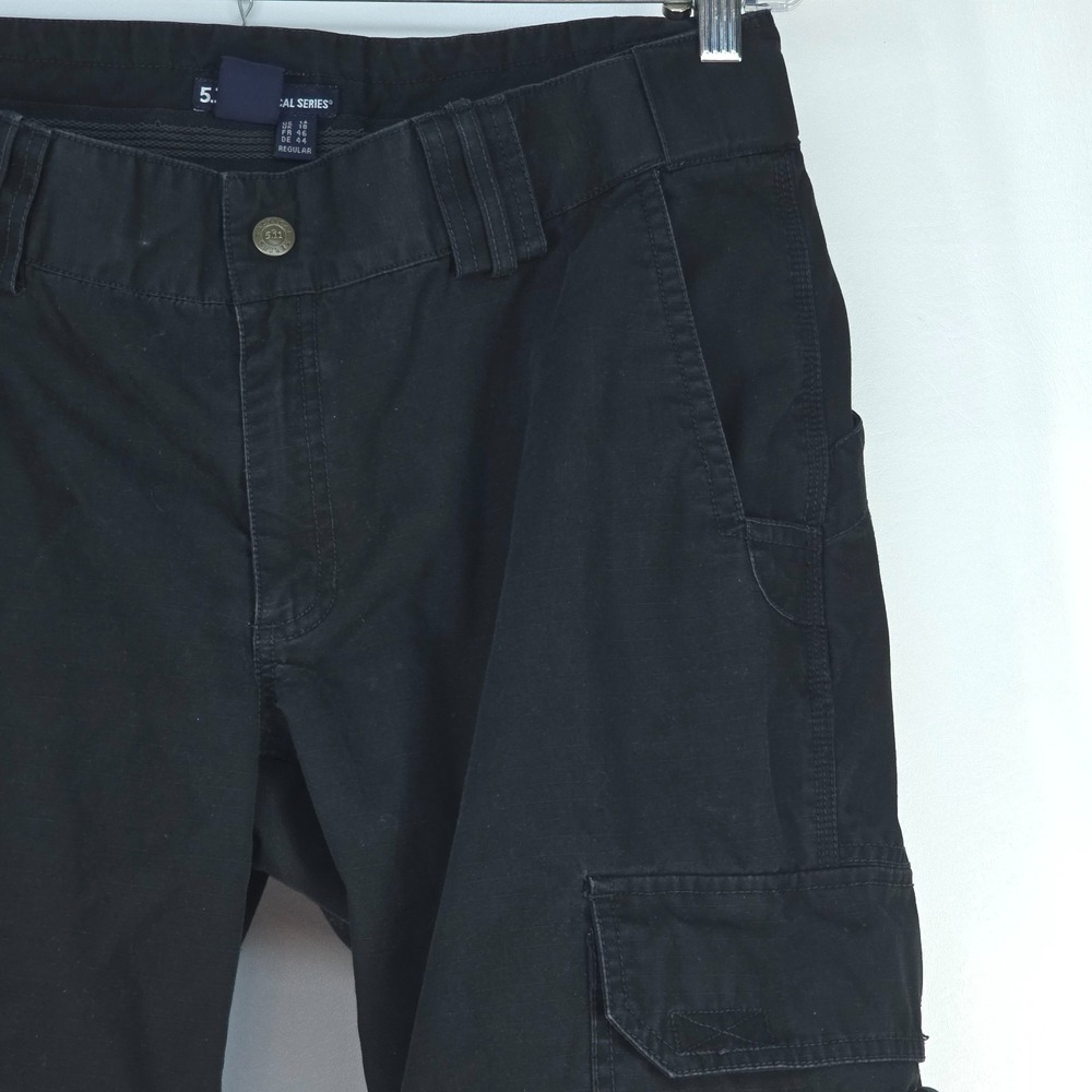 5.11 Tactical Pants Womens 14 Black Stretch Regular Tactical Workwear Utility - Picture 5 of 16
